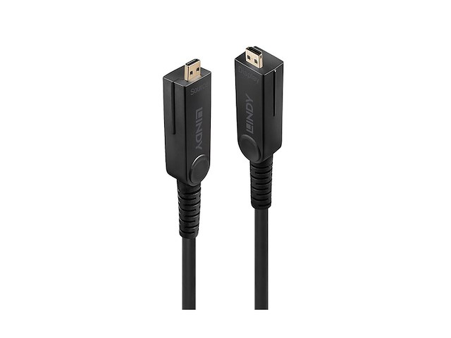 Hdmi cable lindy 38322 black 30 m - afbeelding 1 van  6