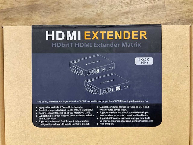 Hdmi extender - afbeelding 1 van  2