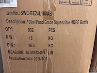 Hdpe knijpfles (100ml) (19572x) - afbeelding 3 van  5