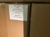 Hdpe kratzakken 680+2x170x630mm (5000x) - afbeelding 2 van  2