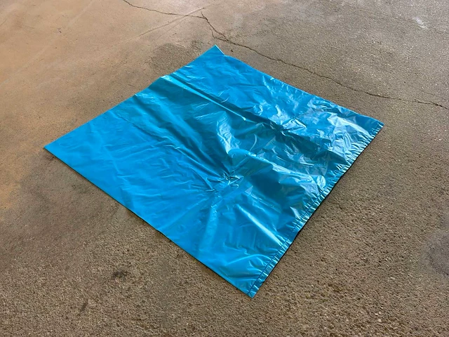 Hdpe zakken jamkrat blauw (650/200 x 600 mm) (28000x) - afbeelding 1 van  3