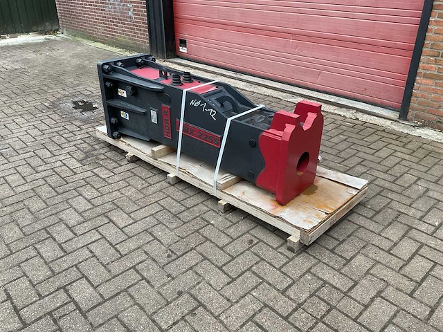Hdr.r hrx-225s hydraulische sloophamer voorzetapparatuur - afbeelding 3 van  17