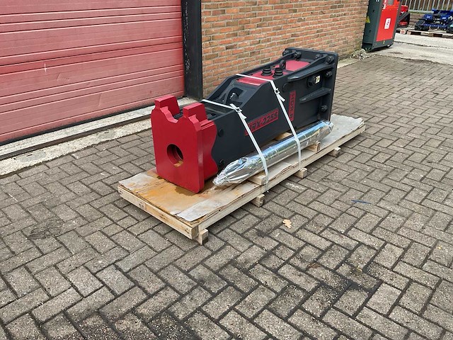 Hdr.r hrx-225s hydraulische sloophamer voorzetapparatuur - afbeelding 6 van  17