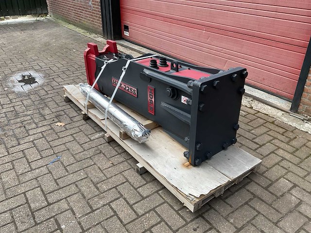 Hdr.r hrx-225s hydraulische sloophamer voorzetapparatuur - afbeelding 8 van  17