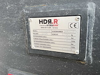 Hdr.r hrx-225s hydraulische sloophamer voorzetapparatuur - afbeelding 10 van  17