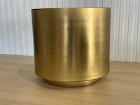 Hdstep brass ø50cm bijzettafel