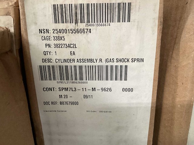 Hdt a20 gas shock spring (2x) - afbeelding 5 van  5