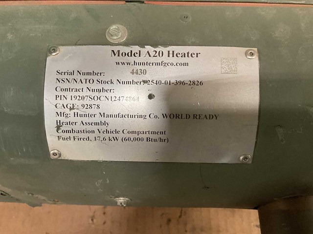 Hdt a20 heater - afbeelding 6 van  6