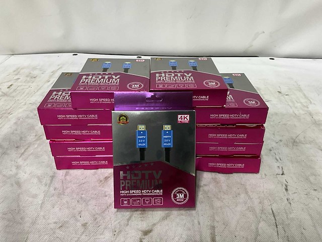 Hdtv premium hdtv 2.0 hdmi kabel 3m (15x) - afbeelding 2 van  5