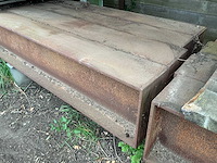 He-a 500 stalen balk 8 en 6,4m lang (12x) - afbeelding 1 van  9