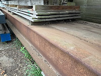 He-a 500 stalen balk 8 en 6,4m lang (12x) - afbeelding 7 van  9