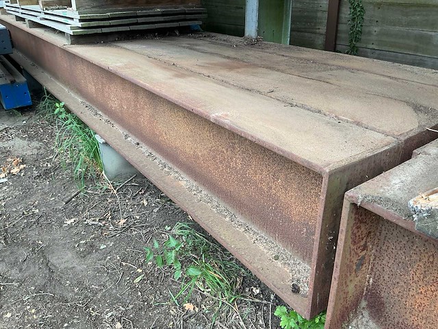 He-a 500 stalen balk 8 en 6,4m lang (12x) - afbeelding 8 van  9