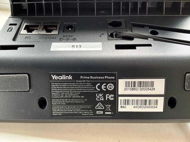 Healing sip-t53 voip telefoon (13x) - afbeelding 3 van  4