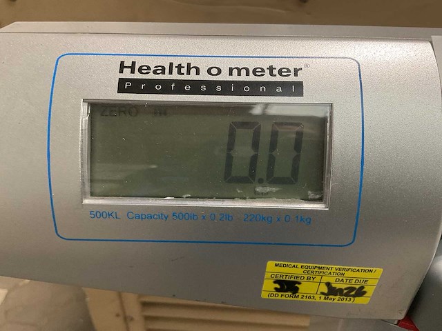 Health o meter 500kl personen weegschaal - afbeelding 5 van  5