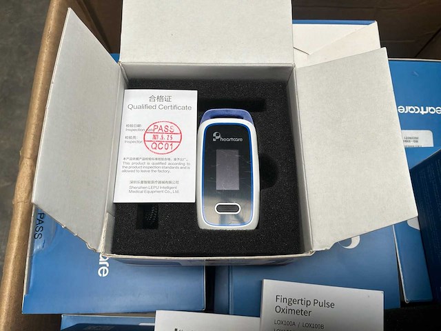 Heartcare zuurstofmeter / suturatiemeter (260x) - afbeelding 5 van  7