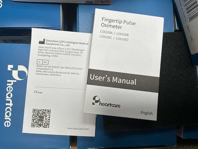 Heartcare zuurstofmeter / suturatiemeter (260x) - afbeelding 7 van  7