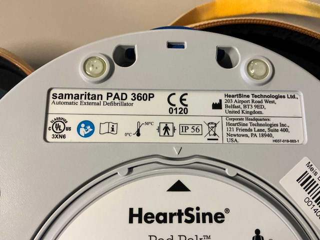 Heartsine sam 360p aed - afbeelding 4 van  5