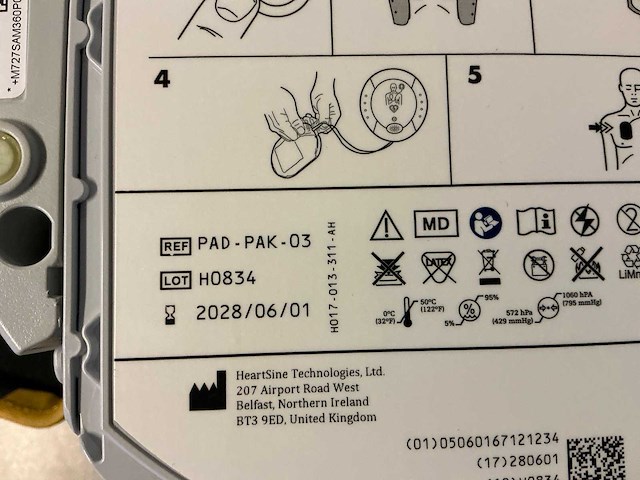 Heartsine sam 360p aed - afbeelding 5 van  5