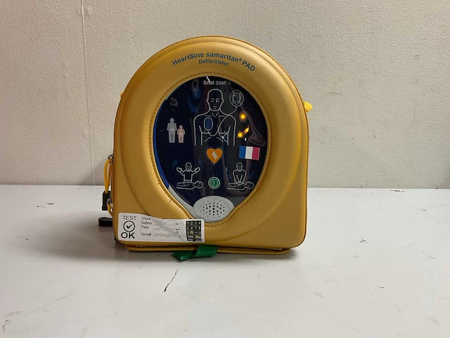 Heartsine samaritan pad sam 350p aed defibrillator franstalig - afbeelding 1 van  4