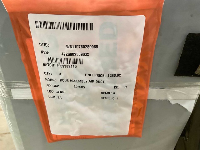 Heater hose (4x) - afbeelding 4 van  4