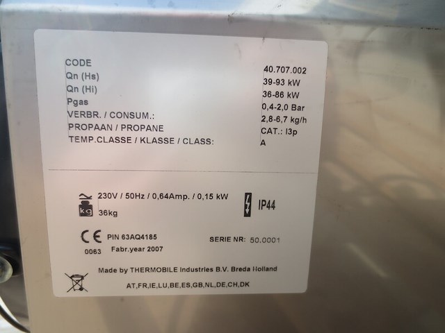 Heater, thermobile, ga85-e - afbeelding 2 van  11
