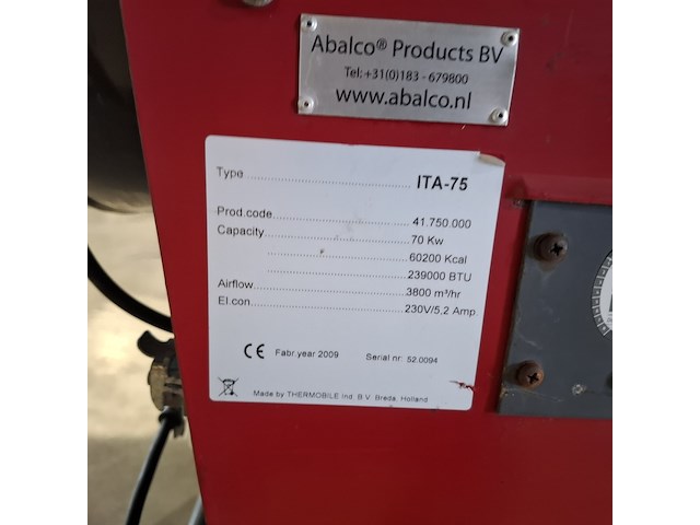 Heater, thermobile, ita-75 diesel, 2009 - afbeelding 10 van  11