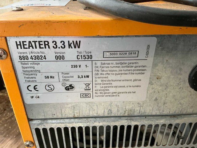 Heater - afbeelding 3 van  3