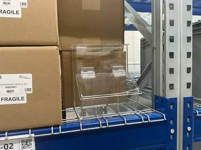 Heatrow scientific hs23401 bin wegwerp single ea (12x) - afbeelding 2 van  5