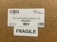 Heatrow scientific hs23401 bin wegwerp single ea (12x) - afbeelding 4 van  5