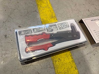 Heavy duty hand blindklinknageltang set incl. opzetstukken - afbeelding 2 van  2