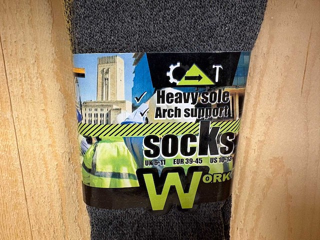 Heavy sole werk sokken - 2pack (250x) - afbeelding 3 van  3