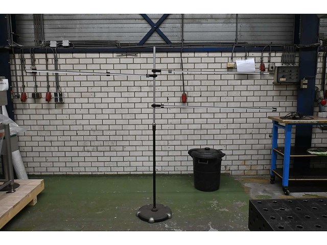 Hebel maul 3-delige inklapbare tekeningenhouder - afbeelding 1 van  4