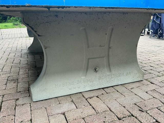 Heblad bladel tafeltennistafel beton - afbeelding 7 van  9