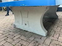 Heblad bladel tafeltennistafel beton - afbeelding 3 van  3