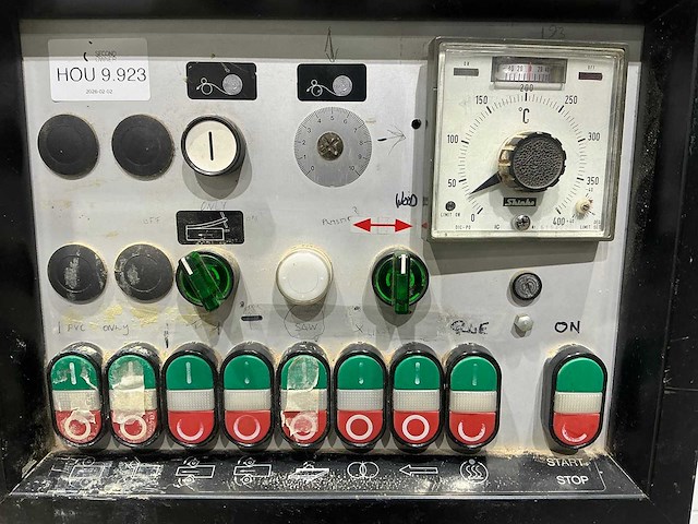 Hebrock - 2000 - akv 3005 dk - kantenlijmmachines - afbeelding 5 van  26