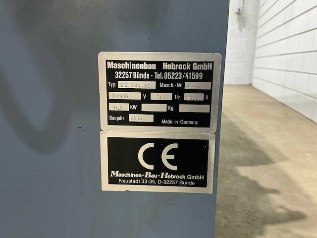 Hebrock - 2000 - akv 3005 dk - kantenlijmmachines - afbeelding 10 van  26