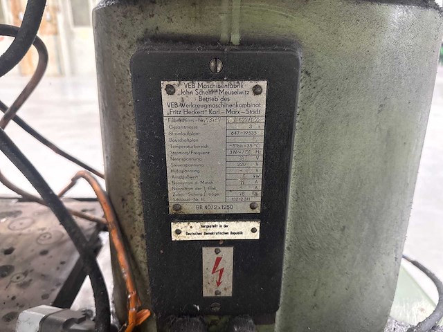 Heckert radiaalboormachine - afbeelding 17 van  17
