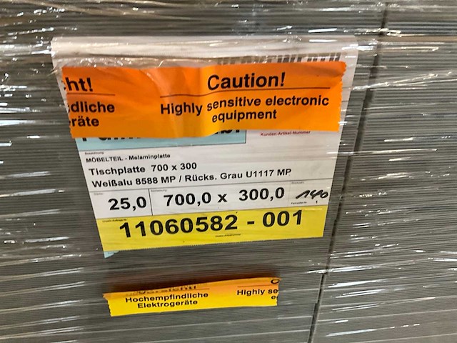 Heckewerth dp 25 melaminehars plaat (140x) - afbeelding 6 van  6