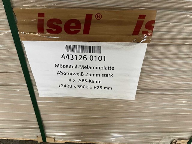 Heckewerth dp 25 melaminehars plaat (29x) - afbeelding 6 van  6