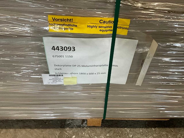 Heckewerth dp 25 melaminehars plaat (29x) - afbeelding 5 van  5
