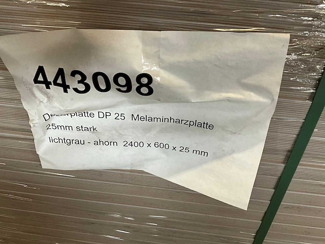 Heckewerth dp 25 melaminehars plaat (30x) - afbeelding 5 van  5