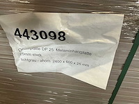 Heckewerth dp 25 melaminehars plaat (30x) - afbeelding 5 van  5