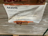 Heckewerth dp 25 melaminehars plaat (31x) - afbeelding 6 van  6