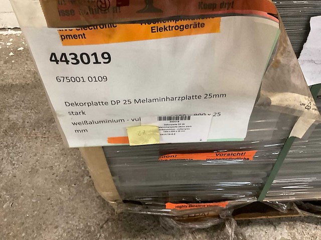 Heckewerth dp 25 melaminehars plaat (32x) - afbeelding 6 van  6
