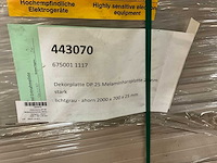 Heckewerth dp 25 melaminehars plaat (32x) - afbeelding 6 van  6