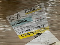 Heckewerth dp 25 melaminehars plaat (32x) - afbeelding 6 van  6