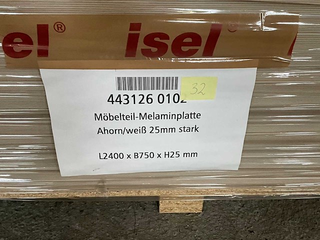Heckewerth dp 25 melaminehars plaat (32x) - afbeelding 6 van  6