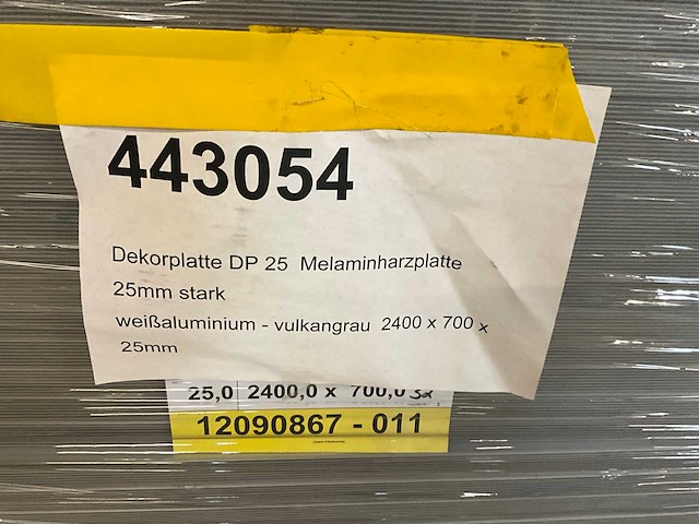 Heckewerth dp 25 melaminehars plaat (32x) - afbeelding 6 van  6