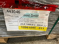 Heckewerth dp 25 melaminehars plaat (32x) - afbeelding 6 van  6