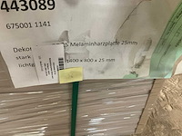 Heckewerth dp 25 melaminehars plaat (32x) - afbeelding 6 van  6